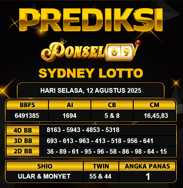 PREDIKSI TOGEL PONSEL69