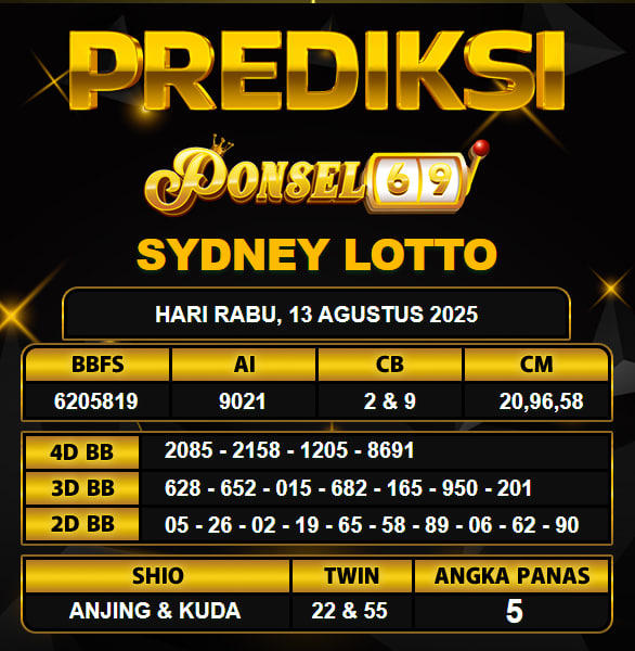 PREDIKSI TOGEL PONSEL69