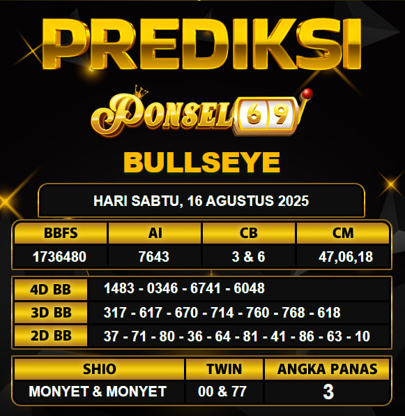 PREDIKSI TOGEL PONSEL69