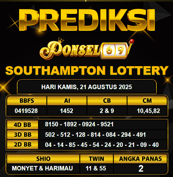 PREDIKSI TOGEL PONSEL69