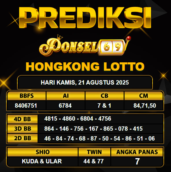 PREDIKSI TOGEL PONSEL69