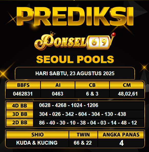 PREDIKSI TOGEL PONSEL69
