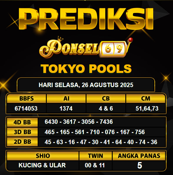 PREDIKSI TOGEL PONSEL69