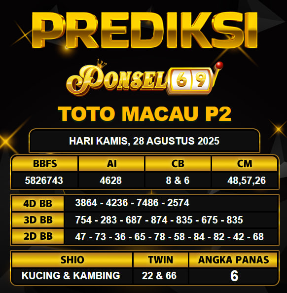 PREDIKSI TOGEL PONSEL69