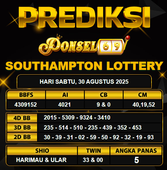 PREDIKSI TOGEL PONSEL69
