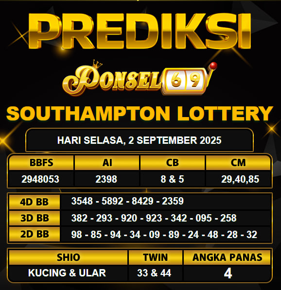 PREDIKSI TOGEL PONSEL69
