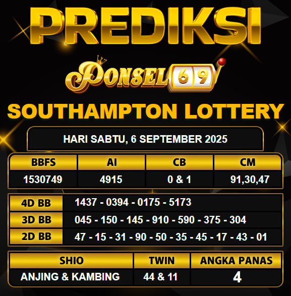 PREDIKSI TOGEL PONSEL69