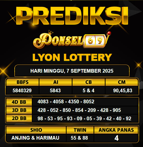 PREDIKSI TOGEL PONSEL69
