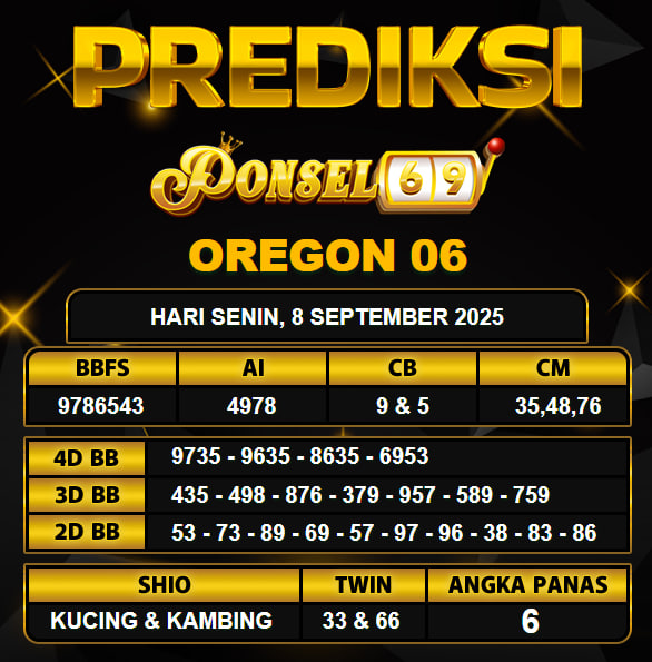 PREDIKSI TOGEL PONSEL69