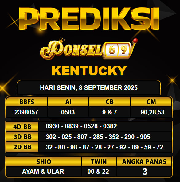 PREDIKSI TOGEL PONSEL69
