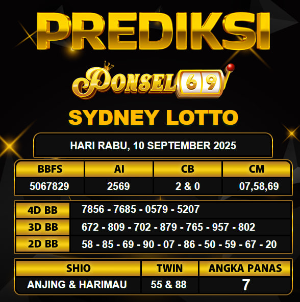PREDIKSI TOGEL PONSEL69