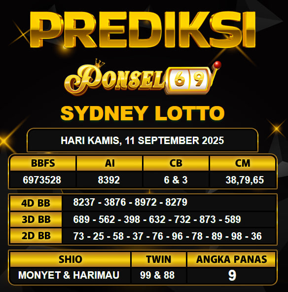 PREDIKSI TOGEL PONSEL69