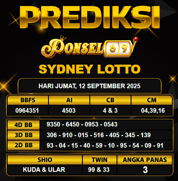 PREDIKSI TOGEL PONSEL69