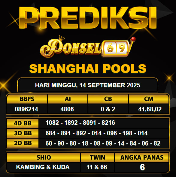 PREDIKSI TOGEL PONSEL69