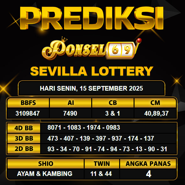PREDIKSI TOGEL PONSEL69