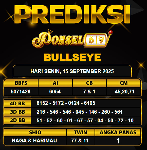 PREDIKSI TOGEL PONSEL69