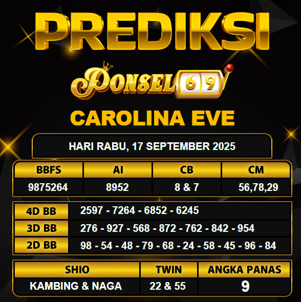 PREDIKSI TOGEL PONSEL69