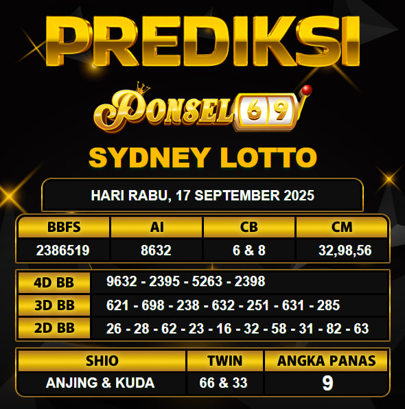 PREDIKSI TOGEL PONSEL69