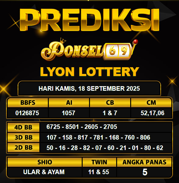 PREDIKSI TOGEL PONSEL69
