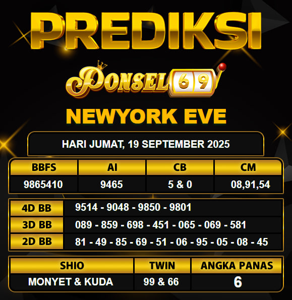 PREDIKSI TOGEL PONSEL69