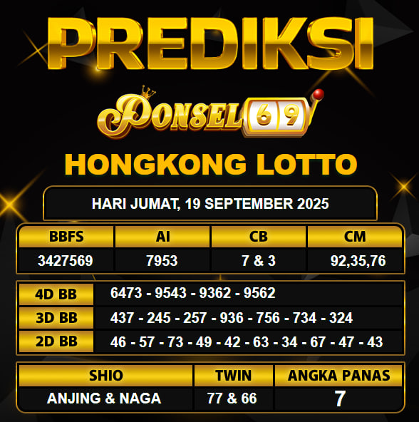 PREDIKSI TOGEL PONSEL69