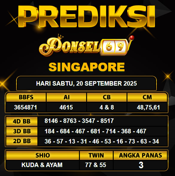 PREDIKSI TOGEL PONSEL69