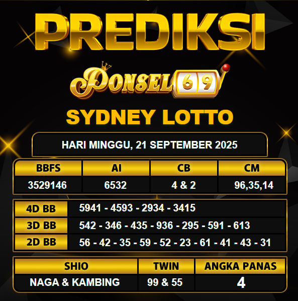 PREDIKSI TOGEL PONSEL69