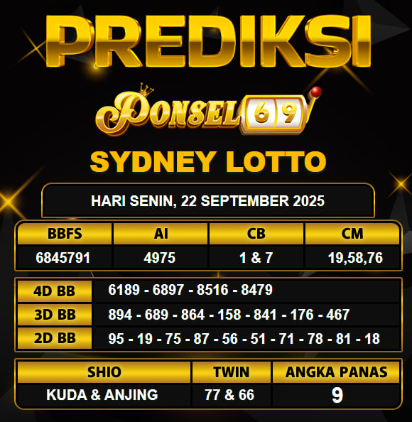 PREDIKSI TOGEL PONSEL69
