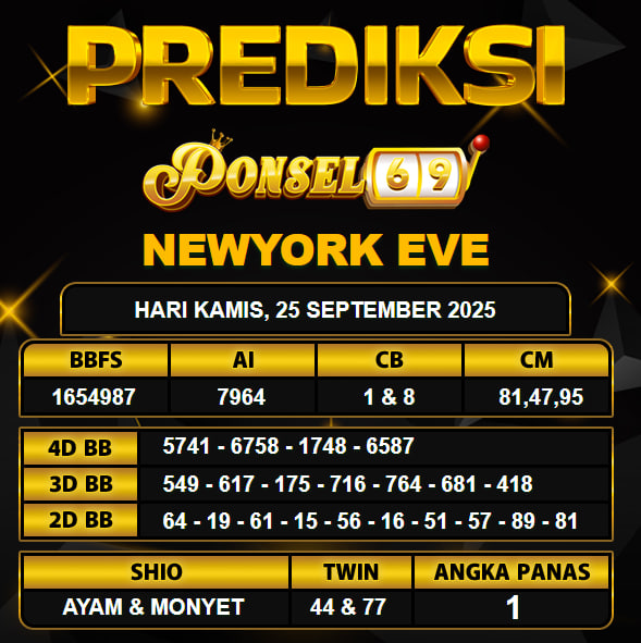 PREDIKSI TOGEL PONSEL69