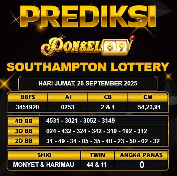 PREDIKSI TOGEL PONSEL69