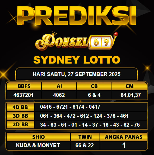 PREDIKSI TOGEL PONSEL69