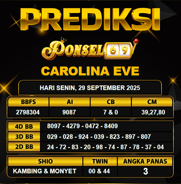 PREDIKSI TOGEL PONSEL69