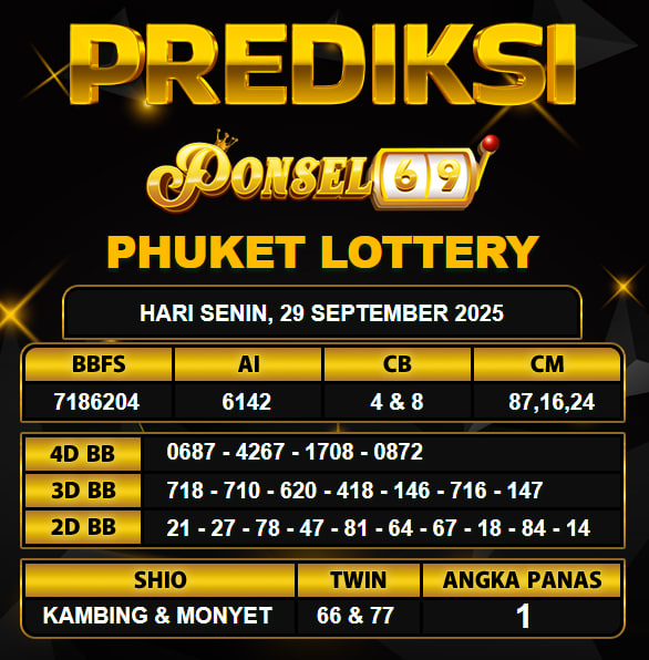 PREDIKSI TOGEL PONSEL69
