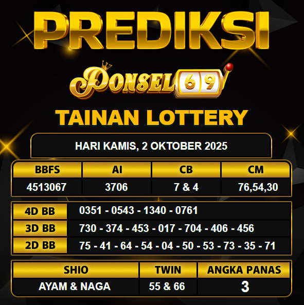 PREDIKSI TOGEL PONSEL69