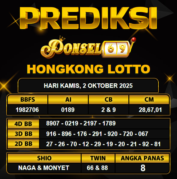 PREDIKSI TOGEL PONSEL69