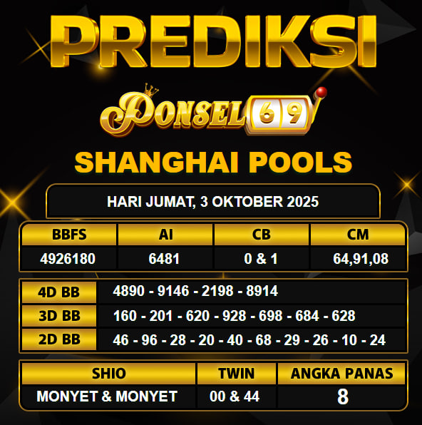 PREDIKSI TOGEL PONSEL69