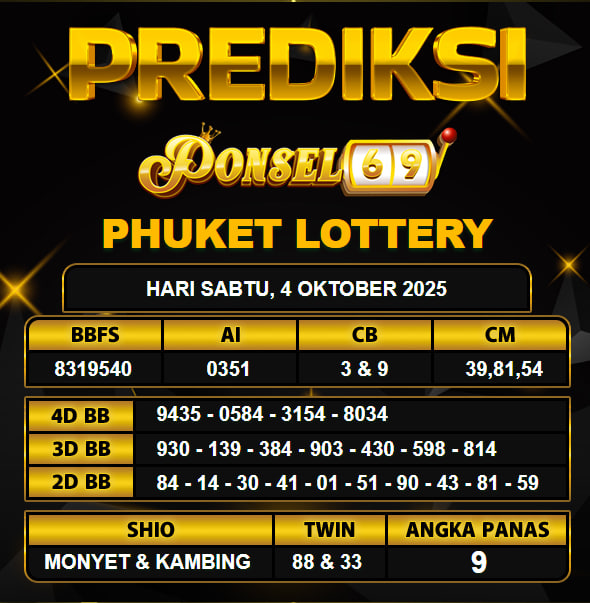 PREDIKSI TOGEL PONSEL69