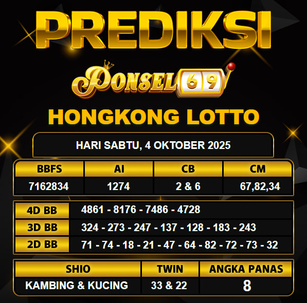 PREDIKSI TOGEL PONSEL69