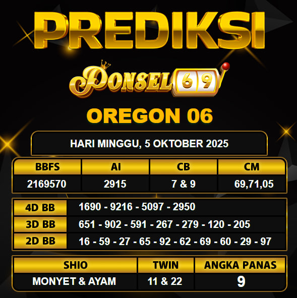 PREDIKSI TOGEL PONSEL69