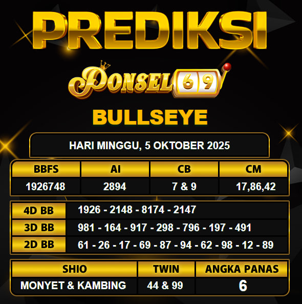 PREDIKSI TOGEL PONSEL69