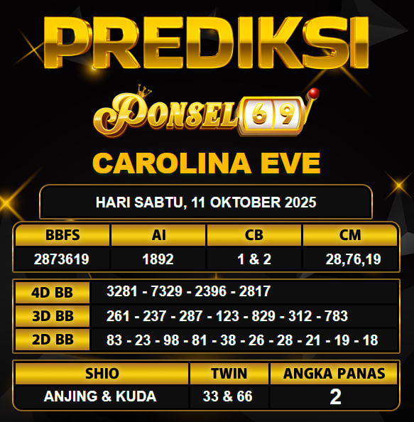 PREDIKSI TOGEL PONSEL69