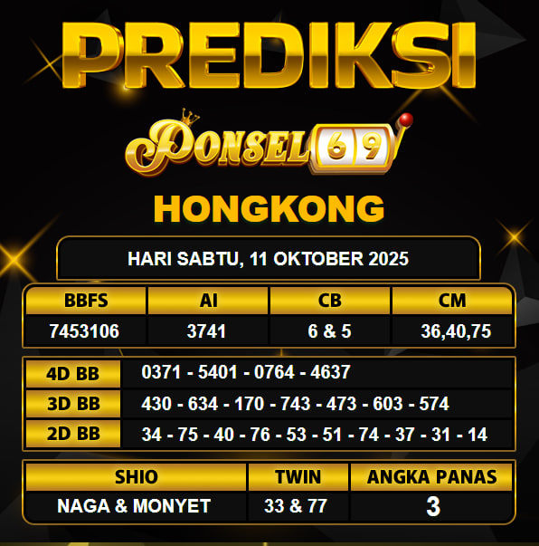 PREDIKSI TOGEL PONSEL69