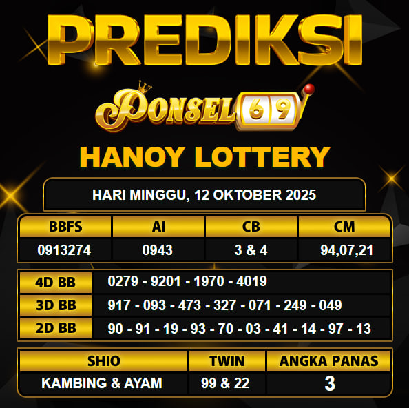 PREDIKSI TOGEL PONSEL69