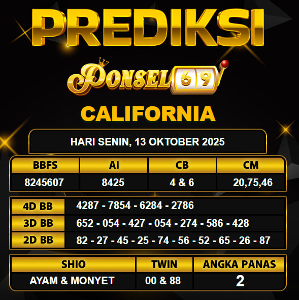 PREDIKSI TOGEL PONSEL69