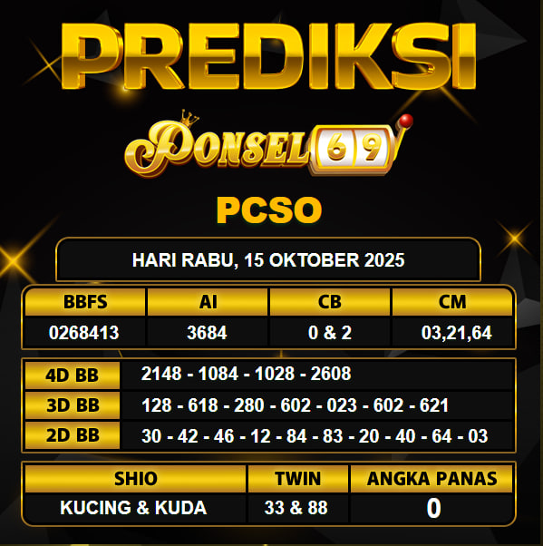 PREDIKSI TOGEL PONSEL69