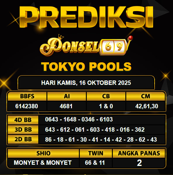 PREDIKSI TOGEL PONSEL69