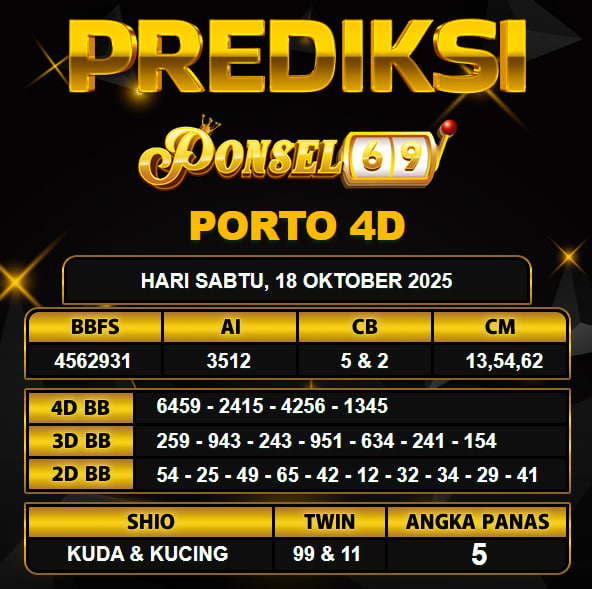 PREDIKSI TOGEL PONSEL69