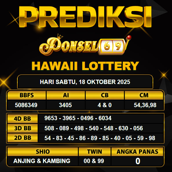 PREDIKSI TOGEL PONSEL69