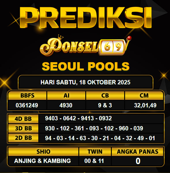 PREDIKSI TOGEL PONSEL69