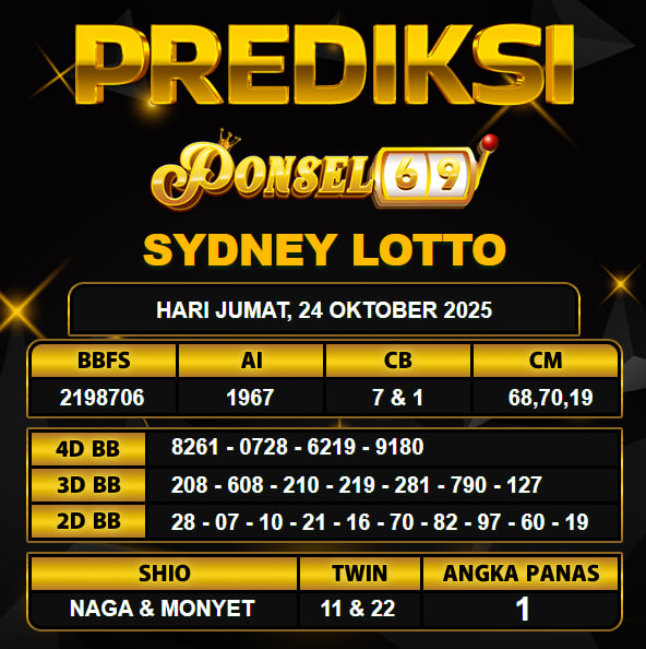PREDIKSI TOGEL PONSEL69